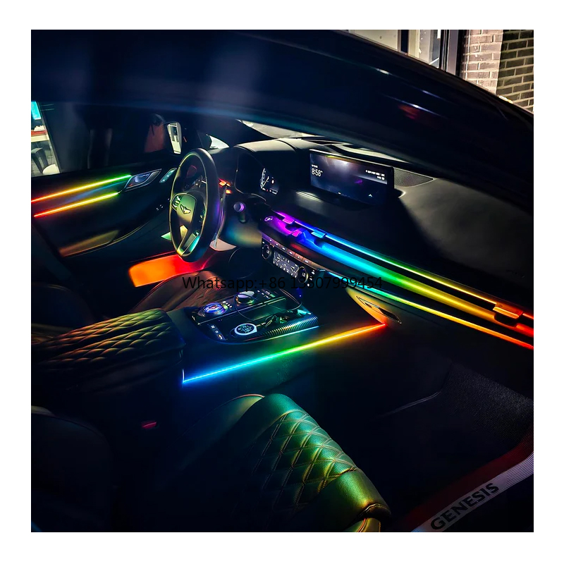 Decor Lighting & Decor Fires Photos - ไฟตกแต่งภายในรถยนต์ LED 256 สี สร้างบรรยากาศสากล ราคาโรงงาน