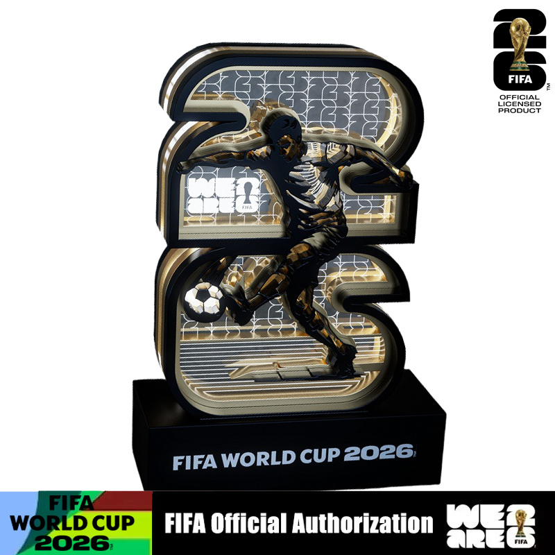 Lighting World Decor - เริ่มเกม FIFA World Cup โคมไฟอะคริลิก LED