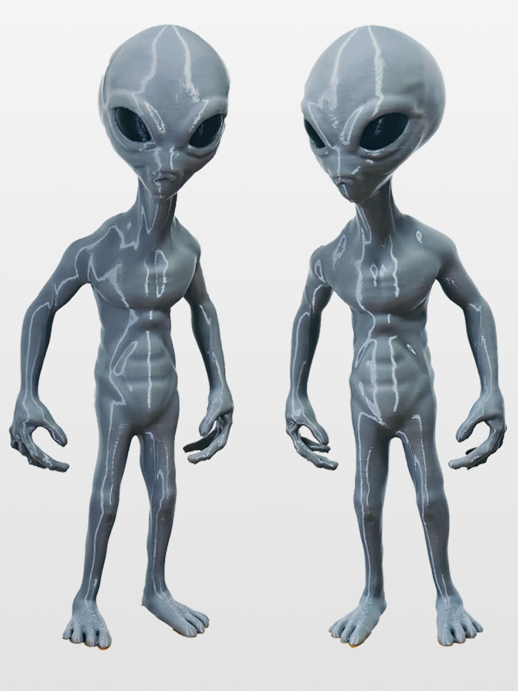 Lighting Mcqueen Bedroom Decor - 2025 ใหม่ Roswell UFO สีเทา Alien