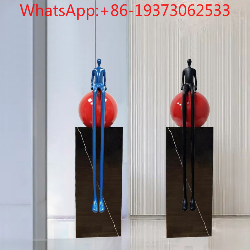 Decor Lighting & Decor Fires Photos - ของตกแต่งพื้นนุ่มสำหรับสำนักงานขาย สไตล์หรูหราเบาๆ สร้างสรรค์ รูปตัวละครขาเรียวยาวแบบนามธรรมระดับไฮเอนด์