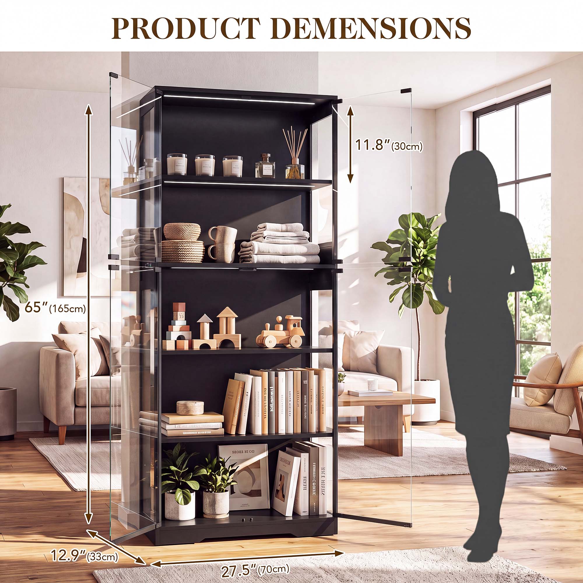 ตู้โชว์ 5 ชั้น TCGBKAF พร้อมปร - Lighting & Home Decor Studio Photos บทวิจารณ์และราคา