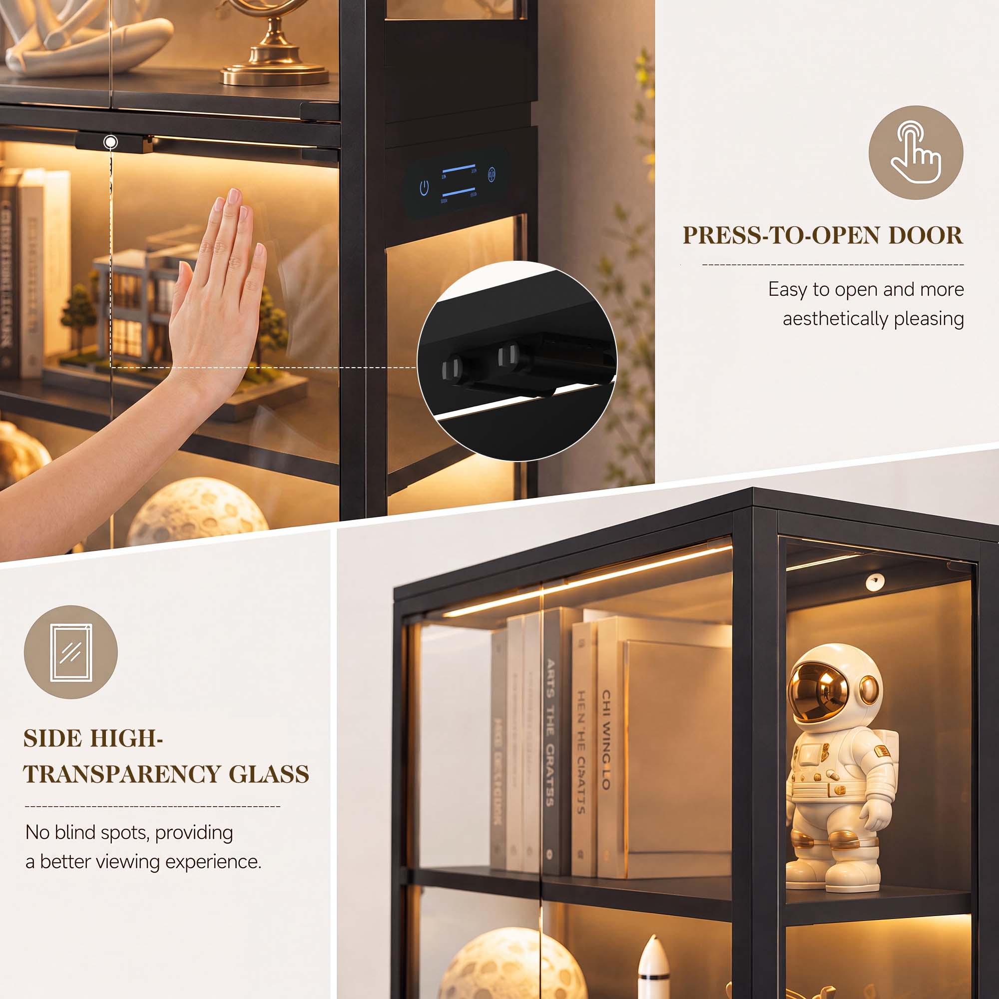 ตู้โชว์ 5 ชั้น TCGBKAF พร้อมปร - Lighting & Home Decor Studio Photos บทวิจารณ์และราคา