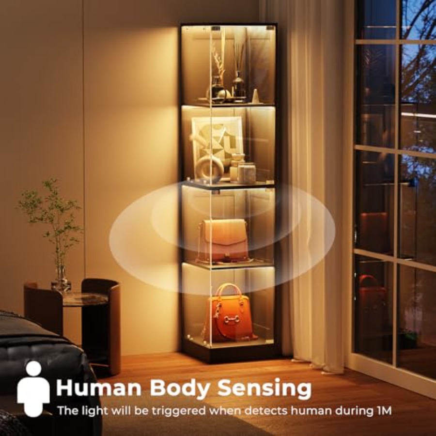 ตู้โชว์มุมพร้อมประตูกระจก ทำจา - Lighting & Home Decor Studio Photos บทวิจารณ์และราคา