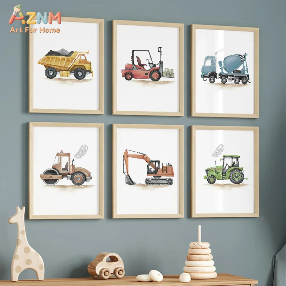 โปสเตอร์ตกแต่งบ้านลายการ์ตูนรถ - Lighting Mcqueen Bedroom Decor บทวิจารณ์และราคา