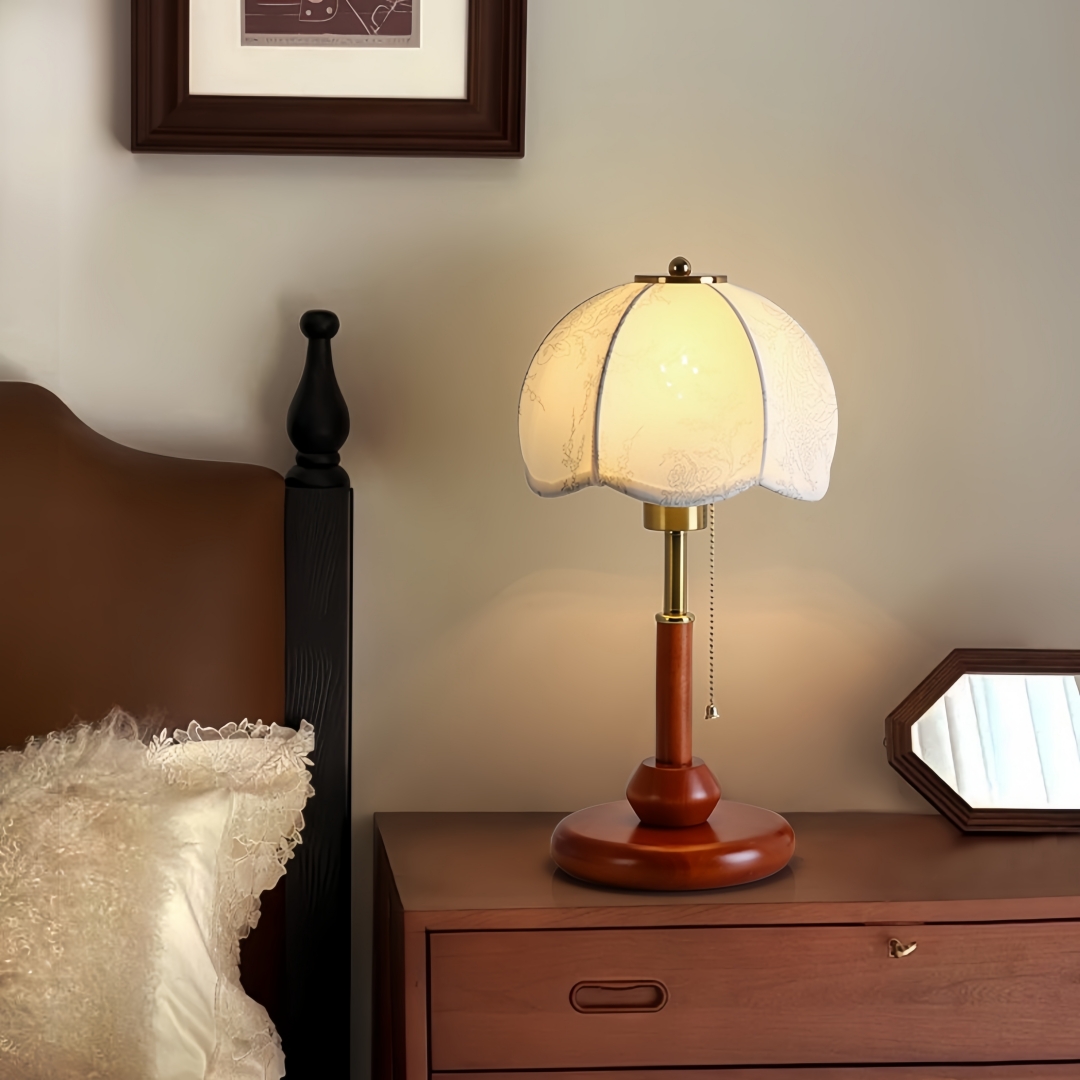 โคมไฟตั้งโต๊ะทรงโดมแบบวินเทจ ส - Home Lighting And Decor บทวิจารณ์และราคา