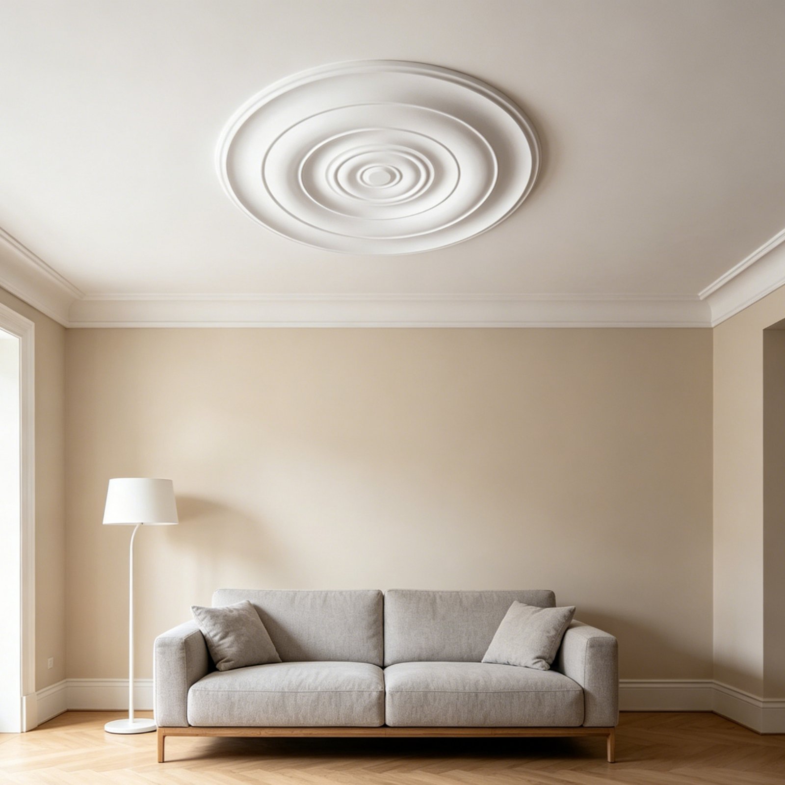 แผ่นปิดฝ้าเพดานทรงกลม ดีไซน์ยุ - Decor Lighting & Decor Fires Photos บทวิจารณ์และราคา
