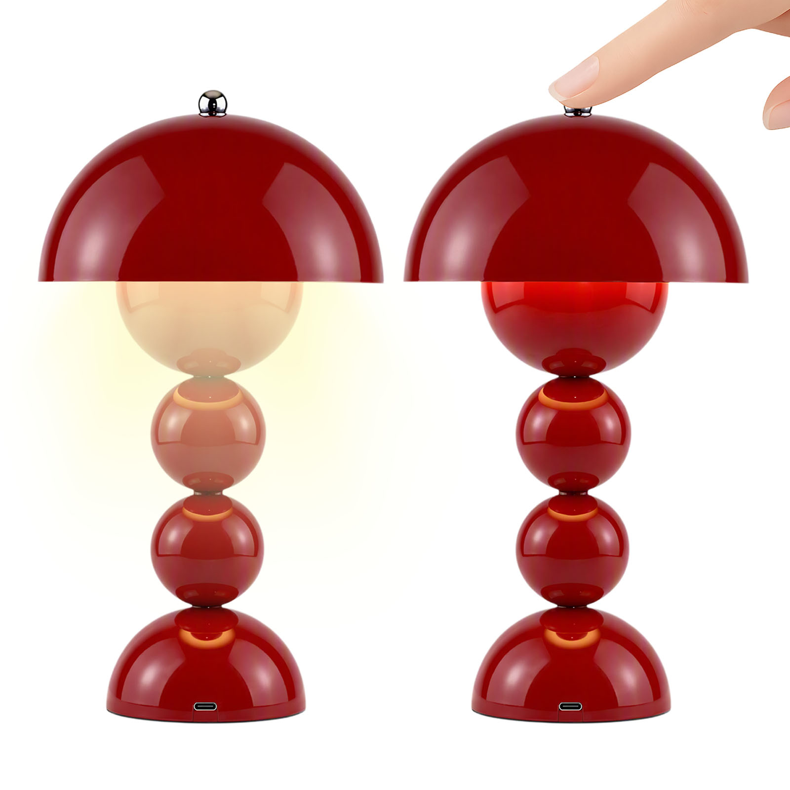 โคมไฟตั้งโต๊ะรูปเห็ดสไตล์วินเท - Lighting Decor Room บทวิจารณ์และราคา