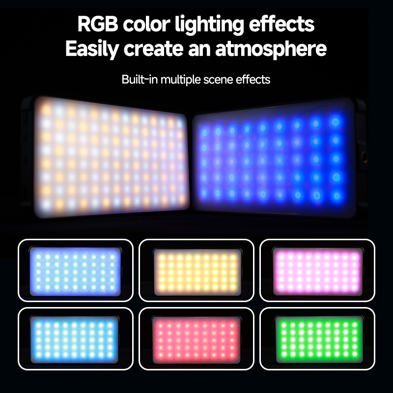 ไฟวิดีโอ LED RGB แบบพกพา สำหรั - Lighting Gallery บทวิจารณ์และราคา