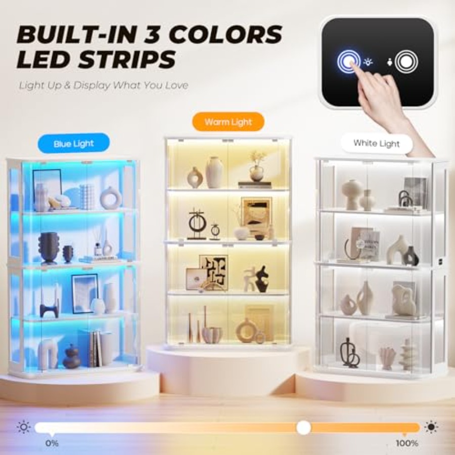 ตู้โชว์ทรงโค้งสำหรับใช้ในร้านค - Lighting & Home Decor Studio Photos บทวิจารณ์และราคา