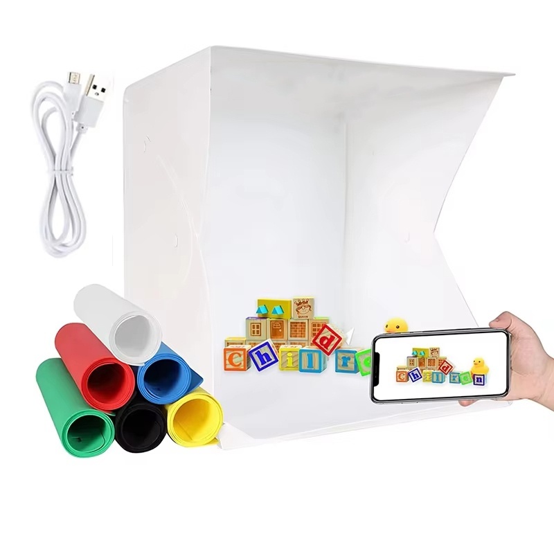 กล่องไฟพับได้แบบพกพาสำหรับถ่าย - Lighting Gallery บทวิจารณ์และราคา