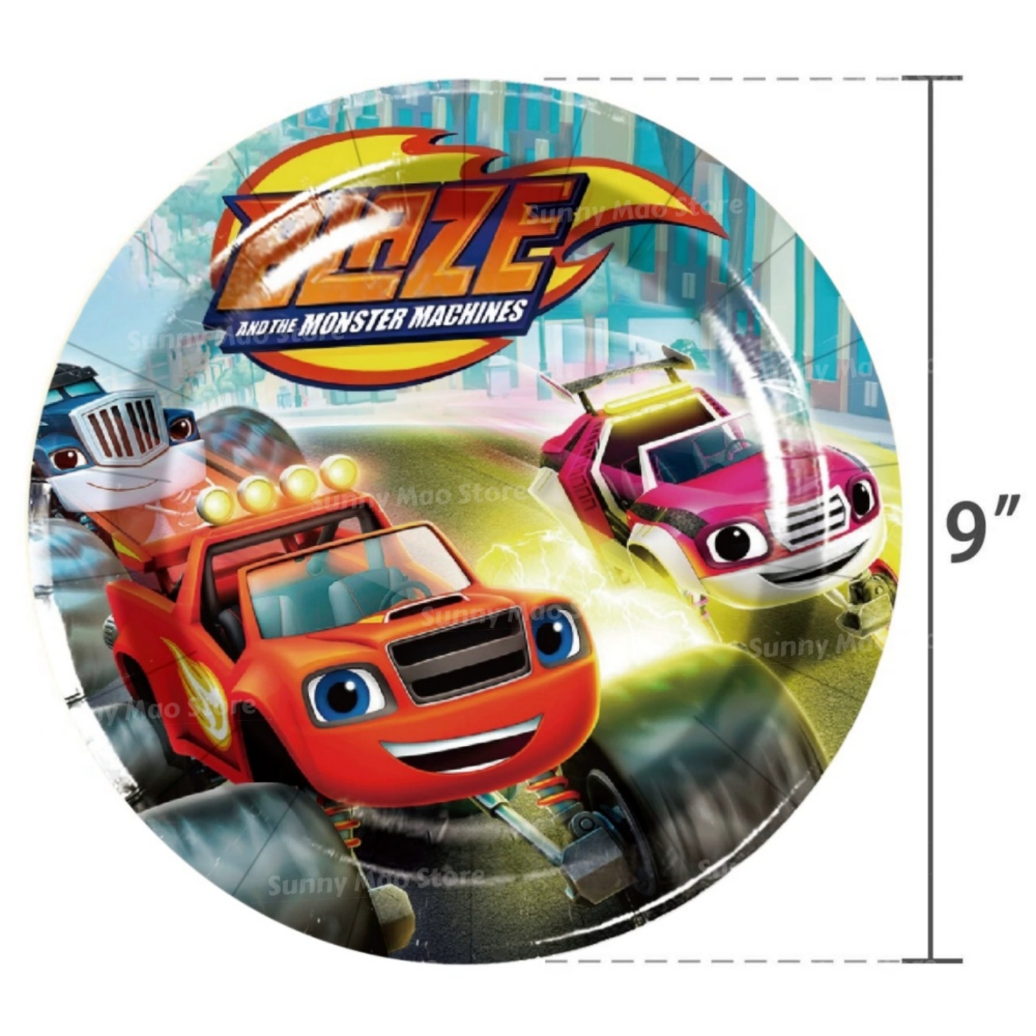 เบลซ มอนสเตอร์ ของตกแต่งวันเกิ - Lighting Mcqueen Birthday Decor บทวิจารณ์และราคา